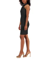 Rachel Roy Women's Harland Short Halter Sheath Dress