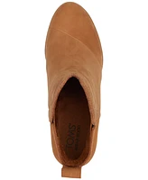 Toms Women's Clare Slip On Wedge Booties