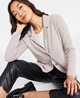 Charter Club Women's Petite 100% Cashmere Blazer, Created for Macy's