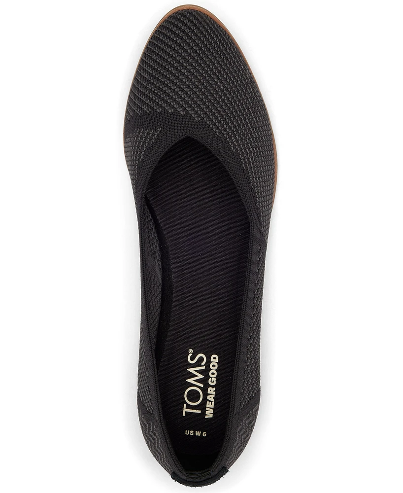 Toms Women's Jutti Neat Classic Almond Toe Flats