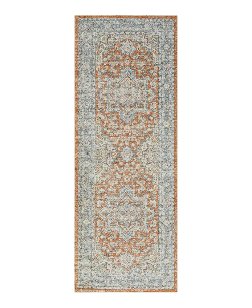 Surya Lillian Machine Washable LLL2316 2'7" x 7'3" Runner Area Rug