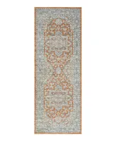 Surya Lillian Machine Washable LLL2316 2'7" x 7'3" Runner Area Rug