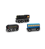 Masterpieces Wood Train Sets - The Polar Express 3 Piece Train Set