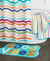 Skl Home Good Vibes Cotton Bath Towel, 50" x 27"