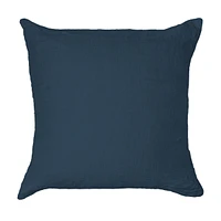 Bokser Home 26" x French Linen Euro Pillow with removable Sham