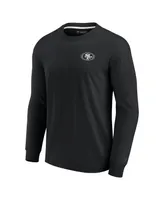 Men's and Women's Fanatics Signature San Francisco 49ers Super Soft Long Sleeve T-shirt