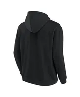 Men's and Women's Fanatics Signature Black Carolina Panthers Super Soft Fleece Pullover Hoodie