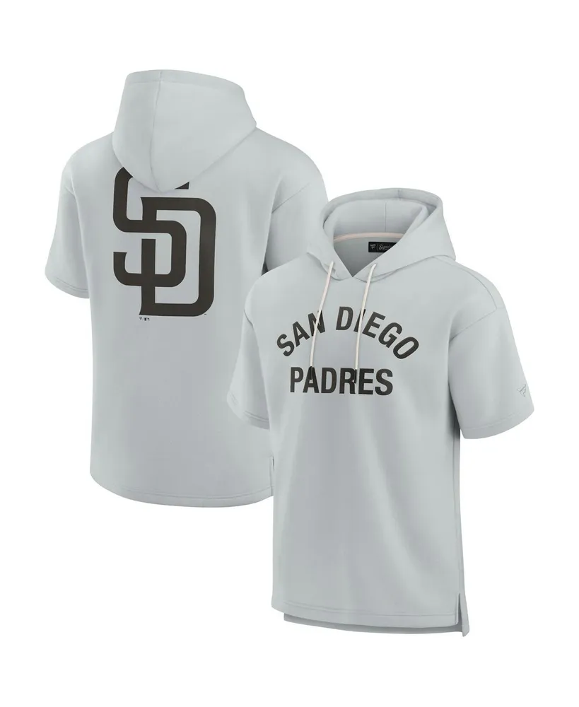 Fanatics Signature Men's and Women's Gray San Diego Padres Super Soft Short  Sleeve T-shirt - Macy's