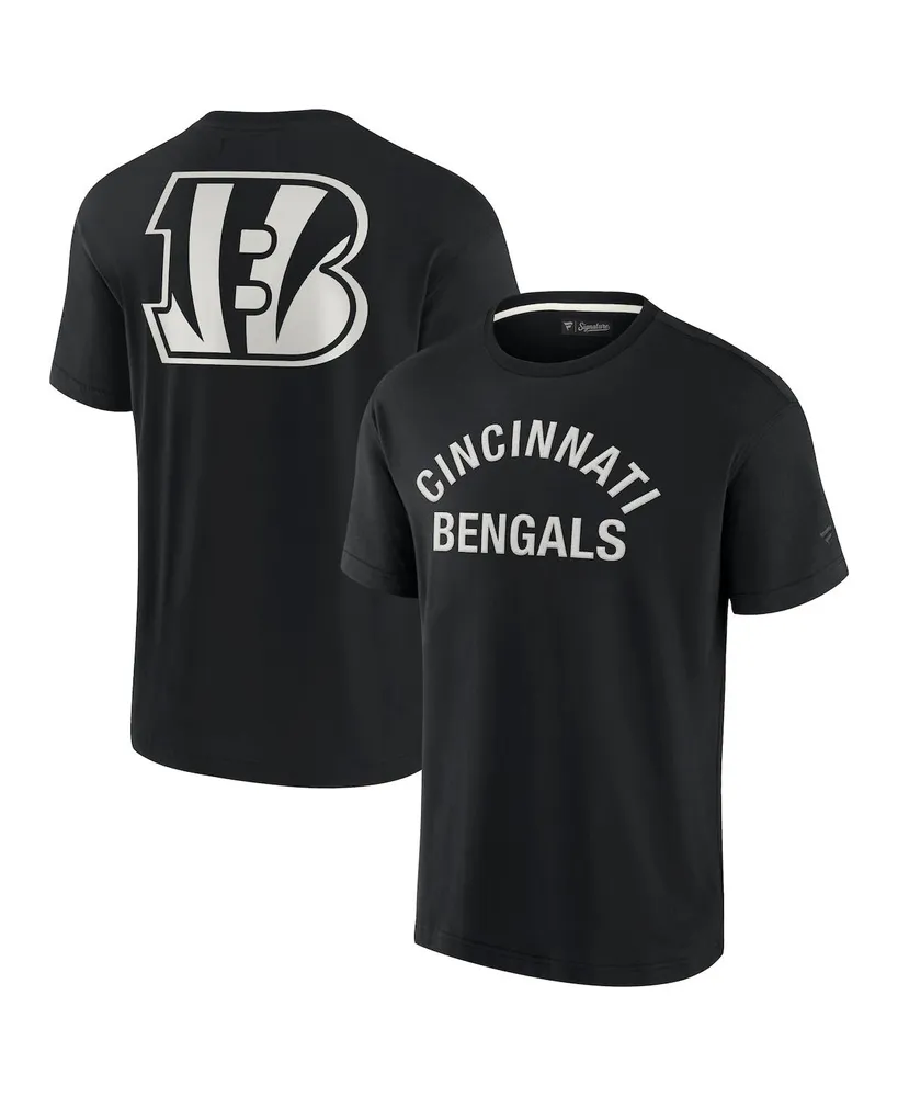 Men's and Women's Fanatics Signature Cincinnati Bengals Super Soft Short Sleeve T-shirt