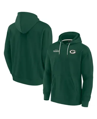 Men's and Women's Fanatics Signature Green Bay Packers Super Soft Fleece Pullover Hoodie