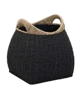 Handle Basket Two Tone Paper