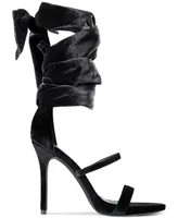 Aaj By Aminah Ayla Ankle-Tie Strappy Dress Sandals