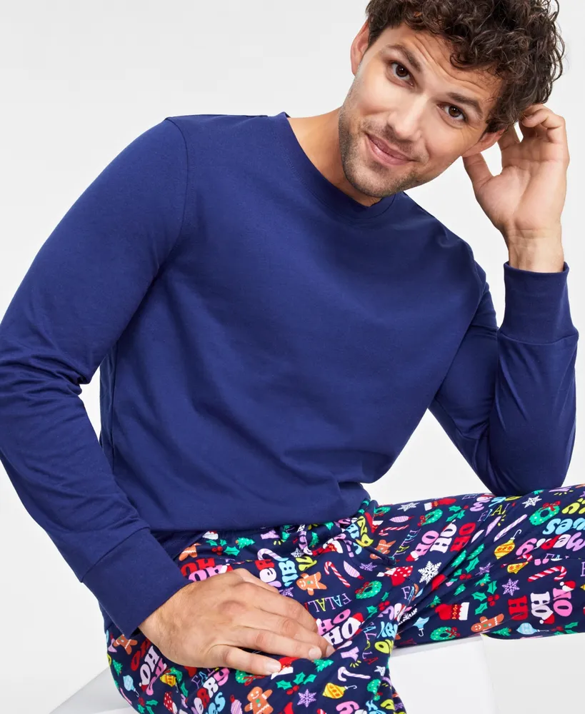 Matching Family Pajamas Men's Holiday Toss Pajamas Set, Created for Macy's