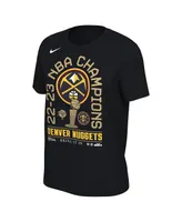 Women's Nike Black Denver Nuggets 2023 Nba Finals Champions Locker Room T-shirt