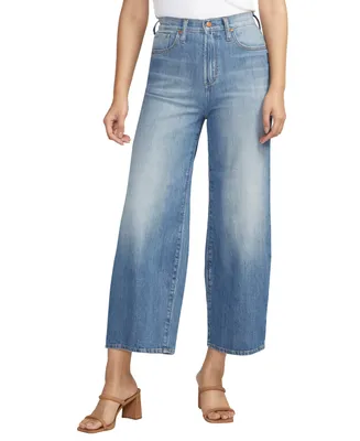 Silver Jeans Co. Women's Highly Desirable High Rise Wide Leg Jeans
