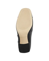 Marc Fisher Women's Charine Square Toe Block Heel Dress Pumps