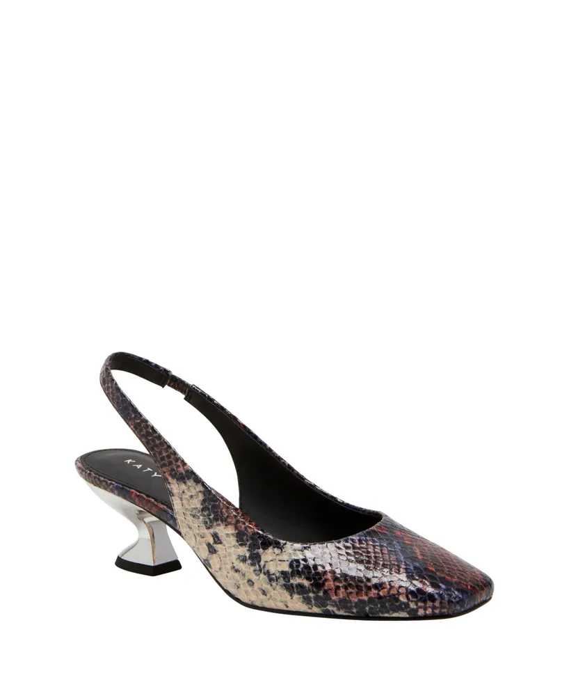 Katy Perry Women's The Laterr Sling Back Pumps - Red Multi