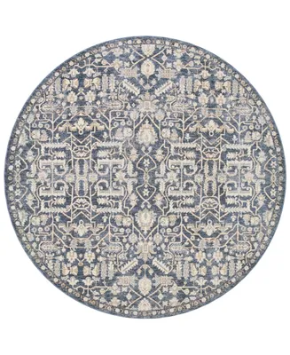 Amber Lewis x Loloi Zuma Zum- 5'3" Round Area Rug