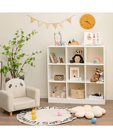 Kids Toy Storage Organizer 9-Cube Kids Bookcase