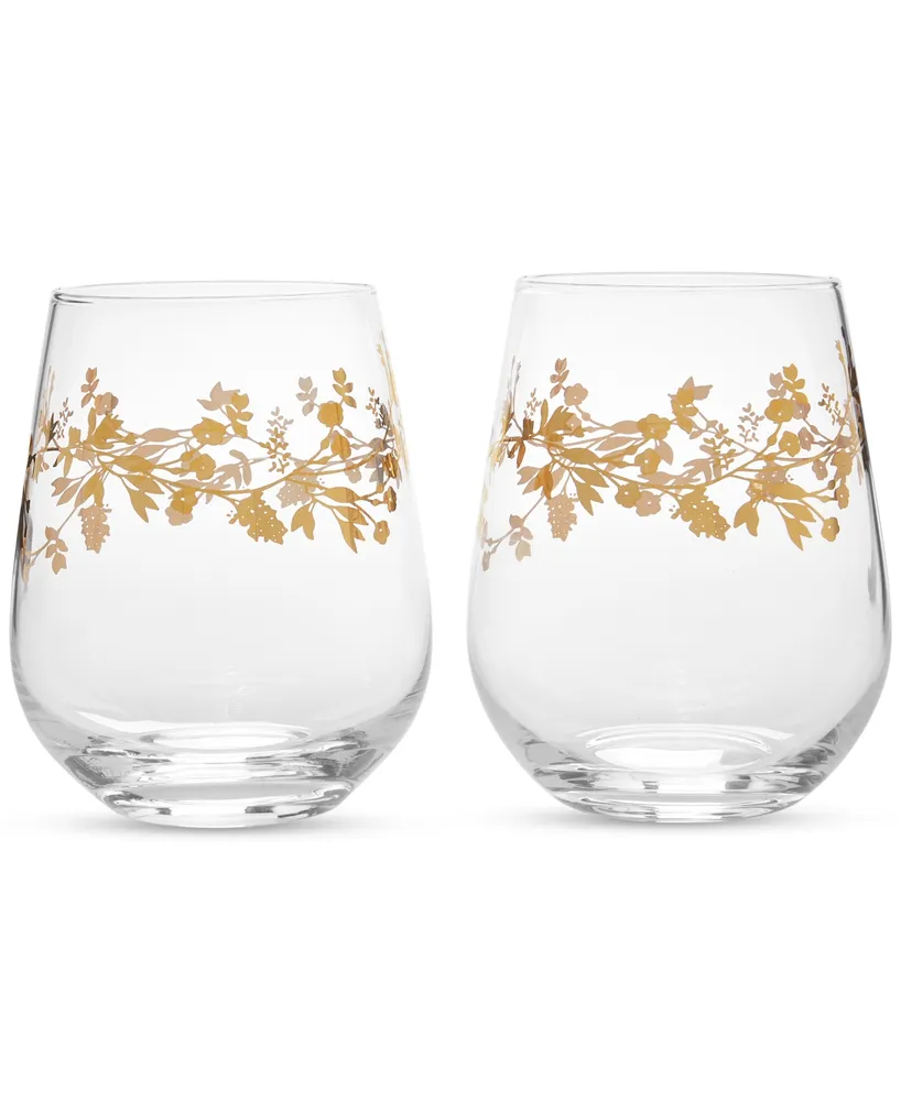 The cellar Valentine's Day Stemless Wine Glasses, Set of 2, Created for Macy's - The cellar Valentines Day Stemless Wine