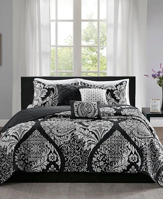 Madison Park Vienna 6-Pc. Quilt Set, Full/Queen