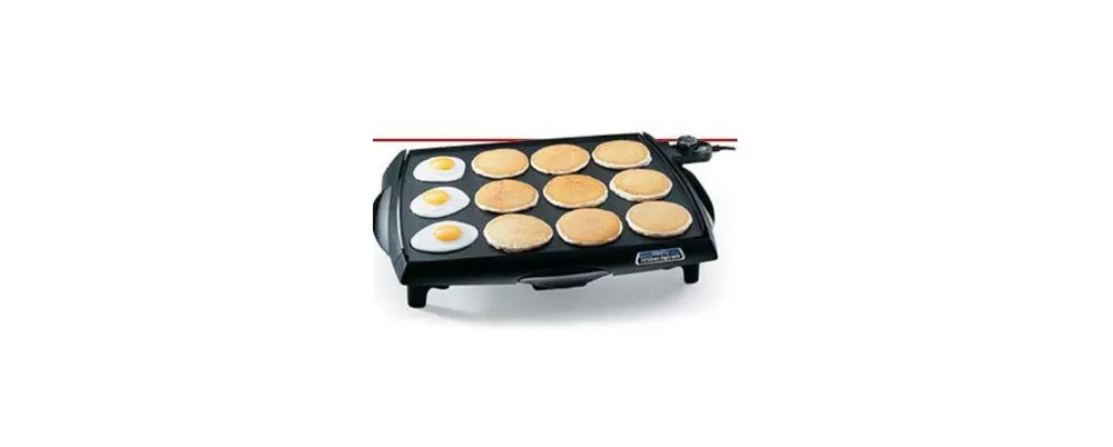 Presto National Industries Tilt n Drain Big Griddle