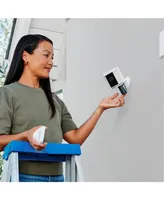 ring Spotlight Cam Plus Battery - White