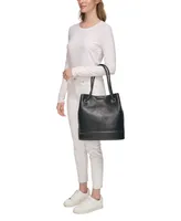 Calvin Klein Ash Tote with Magnetic Snap