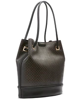 Calvin Klein Ash Signature Tote with Magnetic Snap