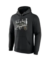 Men's Fanatics Black Vegas Golden Knights 2023 Stanley Cup Champions Celebration Pullover Hoodie