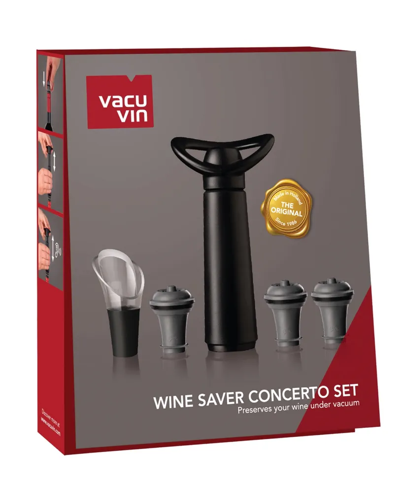 Vacu Vin Wine Saver Concerto 5 Piece Gift Set