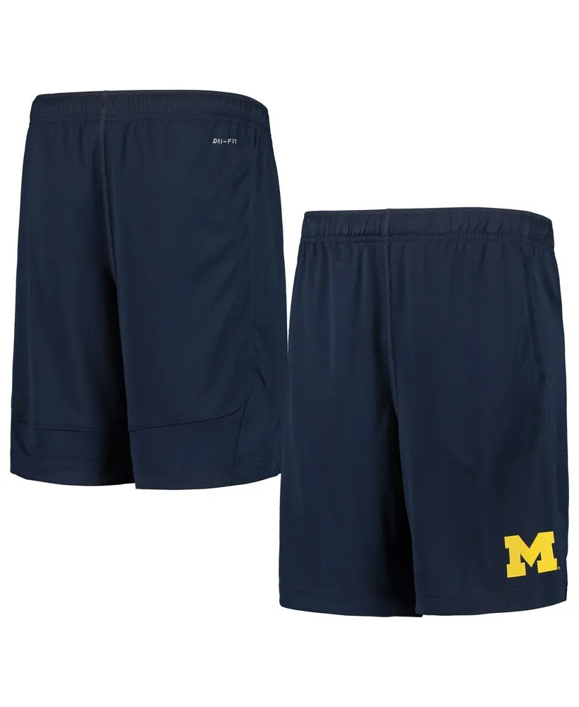 Big Boys Nike Navy Michigan Wolverines Performance Fly Shorts