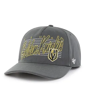 Men's '47 Brand Charcoal Vegas Golden Knights Marquee Hitch Snapback Hat