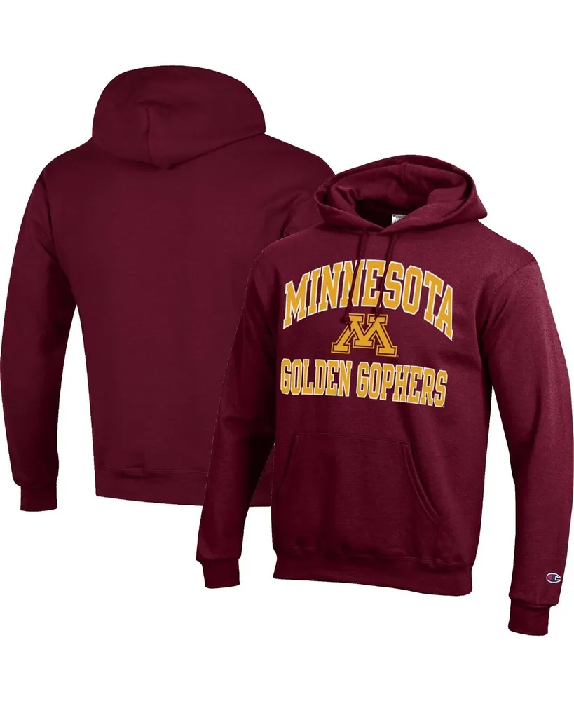 Men's Champion Maroon Minnesota Golden Gophers High Motor Pullover Hoodie