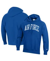 Men's Champion Royal Air Force Falcons Team Arch Reverse Weave Pullover Hoodie
