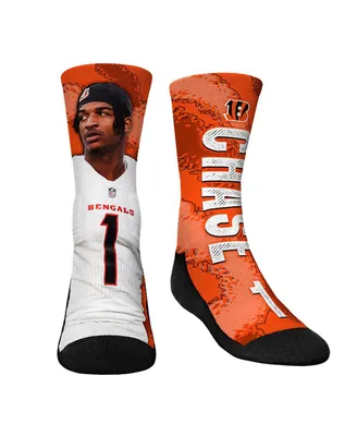 Men's Rock Em Socks Joe Burrow Cincinnati Bengals Football Guy