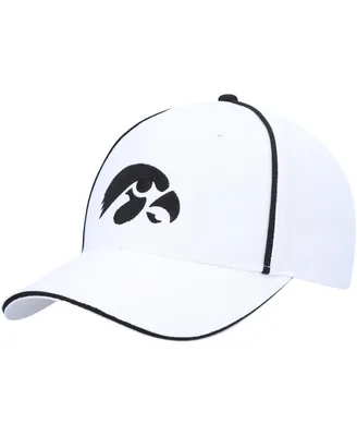 Men's Colosseum White Iowa Hawkeyes Take Your Time Snapback Hat