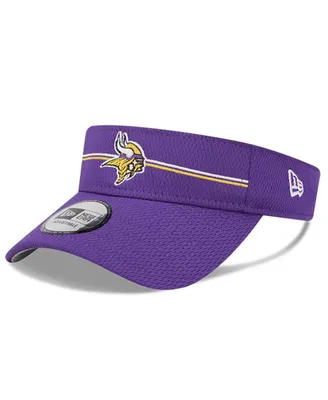 Men's New Era Purple Minnesota Vikings 2023 Nfl Training Camp Adjustable Visor