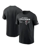 Men's Nike Black Atlanta Falcons Division Essential T-shirt