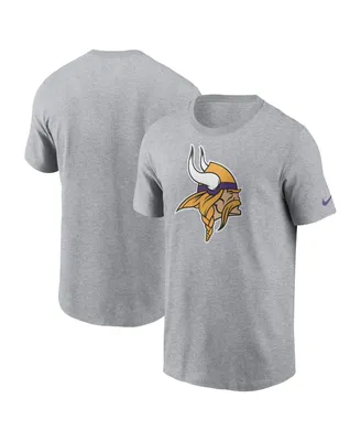 Men's Nike Gray Minnesota Vikings Logo Essential T-shirt