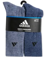 adidas Men's 6-pk.Athletic Cushioned Crew Socks