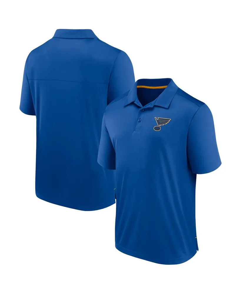 Men's Fanatics Blue St. Louis Blues Polo Shirt