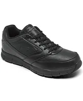 Skechers Men's Work Relaxed Fit- Nampa Slip Resistant Casual Sneakers from Finish Line