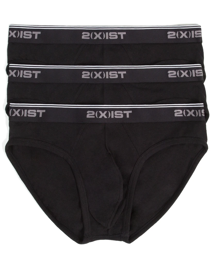 2(x)ist Cotton Stretch No Show Brief 3 Pack