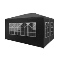 vidaXL Party Tent 9'10"x13'1" Anthracite