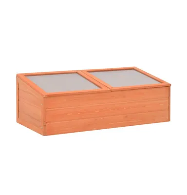 vidaXL Greenhouse Wood 39.4"x19.7"x13.4"