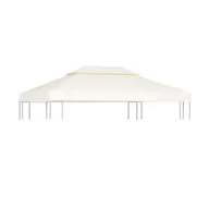 vidaXL Gazebo Cover Canopy Replacement 1 oz/ft² Cream White 9.8'x13.1'