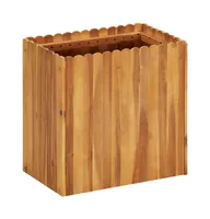 vidaXL Garden Raised Bed 19.6"x11.8"x19.6" Solid Acacia Wood