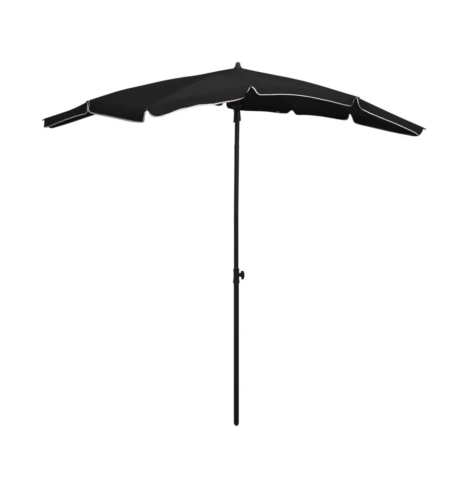 vidaXL Garden Parasol with Pole 78.7"x51.2