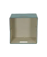 Teal Open Bin Set, Set of 2